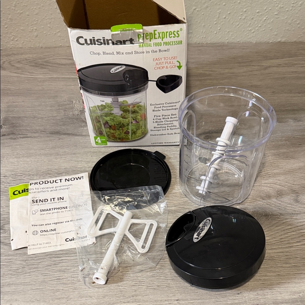 Bundle Cuisinart PrepExpress Manual Processor